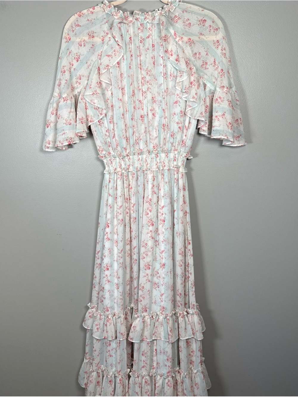 Needle & Thread Molly Blossom Maxi Dress Size 6 Floral Cottagecore Flowy - Picture 5 of 13